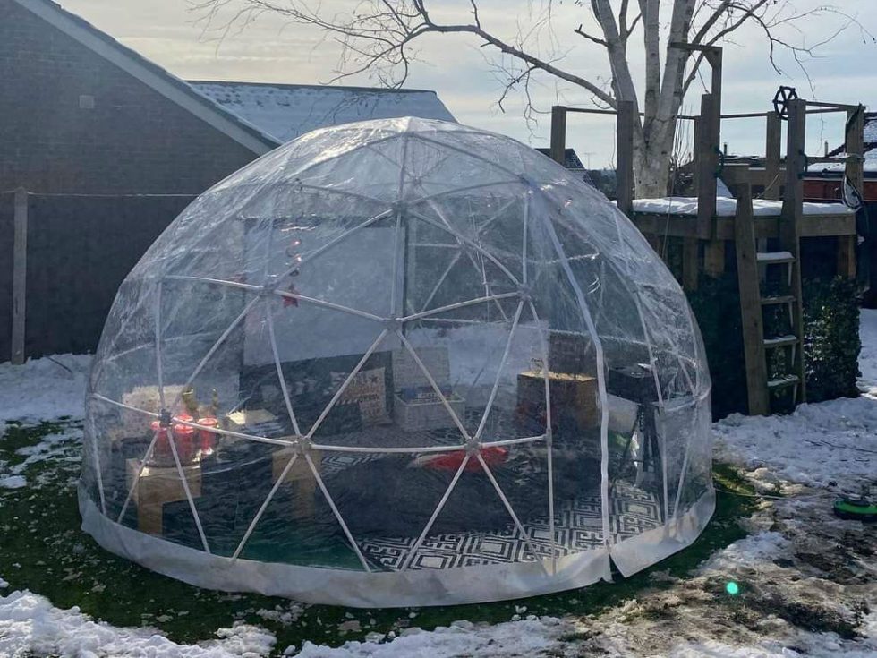 Igloo Pods Hire Igloo Pods Near Me Garden Dining