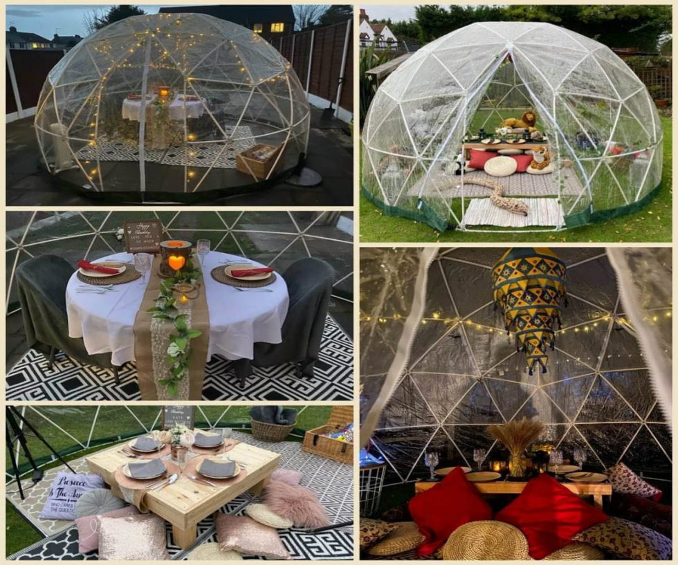 Igloo Pods Hire Igloo Pods Near Me Garden Dining
